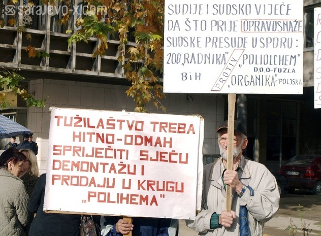 Sa ranijih protesta (Foto: Darko Zabuš/Fotoservis)