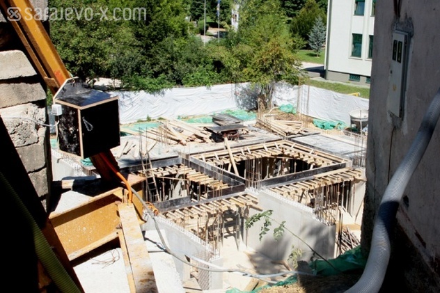 Bespravni objekat u Nahorevskoj (Foto: Feđa Krvavac/Sarajevo-x.com)