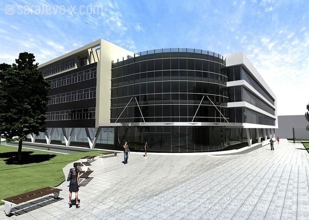 Idejni projekt buduce zgrade Opcinskog suda u Zenici (Foto: ZEDA)