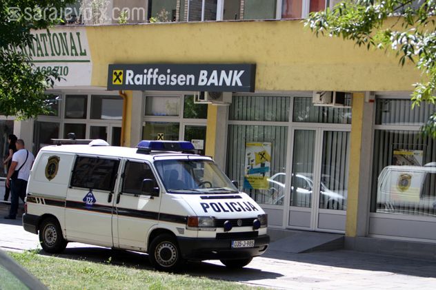 Druga pljačka u tri mjeseca (Foto: Edin Puzić/Sarajevo-x.com)