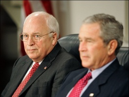 Cheney i Bush