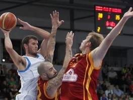 Sa utakmice Grčka-Makedonija(Foto: Arhiv)