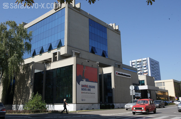 Opljačkana Unicredit banka (Foto: G. Kec/Sarajevox.com)