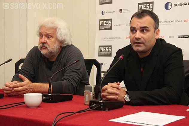 Giorgio Ursini Uršić i Dino Mustafić (Foto: Almir Panjeta/Sarajevo-x.com)