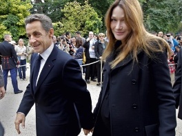 Nicolas Sarkozy i Carla Bruni (Foto: AFP)