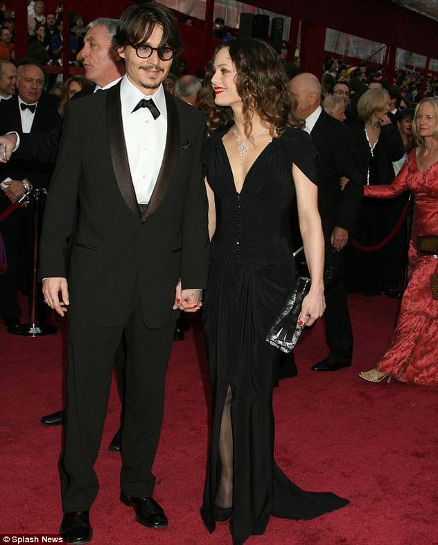 Sa partnericom Vanessom Paradis