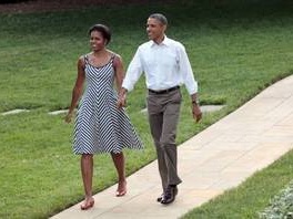 Obama i njegova supruga Michelle
