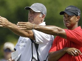 Steve Williams i Tiger Woods