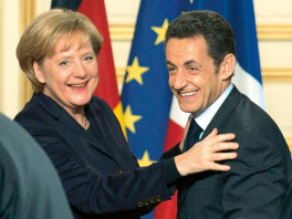 Angela Merkel i Nicolas Sarkozy