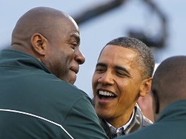 Obama u razgovoru sa Johnsonom (Foto: AP)