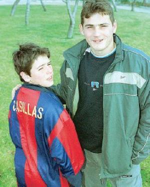 Unai i Iker Casillas još kao djeca