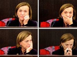 Italijanska ministrica Elsa Fornero u suzama (Foto: AFP)