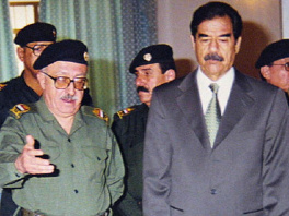 Tarik Aziz i Sadam Husein