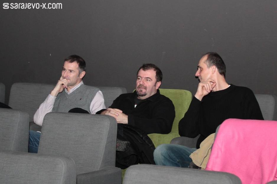 Nenad Marković, Ahmed Burić i Emir Halimić na predstavljanju filma (Foto: Feđa Krvavac/Sarajevo-x.com)