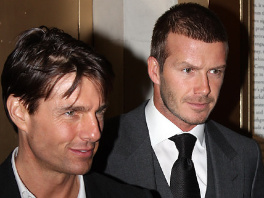 Tom Cruise i David Beckham
