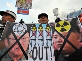 Korejanci su protiv masovnog naoružavanja (Foto: AFP)