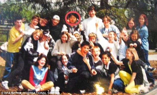 Kim Jong-un sa školskim kolegama u Švicarskoj