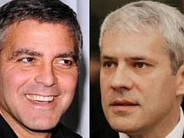 George Clooney i Boris Tadić