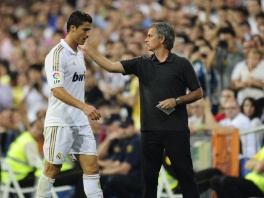 Ronaldo i Jose Mourinho (Foto: AFP)
