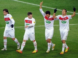 Igrači PSG-a slave pogodak (Foto: AFP)