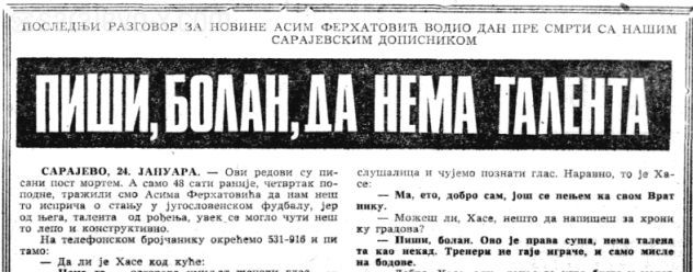 Beogradski Sport, 25.01.1987. godine (Foto: Mediacentar)