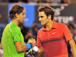 Rafael Nadal i Roger Federer (Foto: AFP)