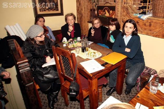 Sa današnjeg okupljanja u restoranu Barhana u Sarajevu (Foto: Feđa Krvavac/Sarajevo-x.com)