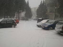 Snijeg izazvao haos u Mostaru