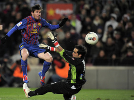 Lionel Messi postiže gol (Foto: AFP)