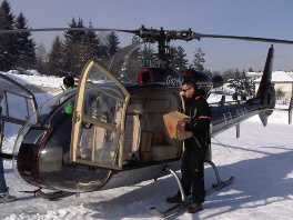 Helikopterima dostavljena pomoć mještanima sela u Foči i na Sokocu