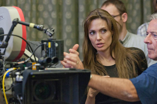 Angelina Jolie na snimanju filma