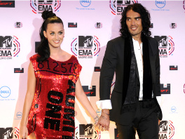 Katy Perry i Russell Brand (Foto: AFP)