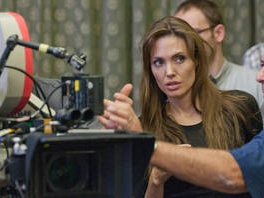Angelina Jolie na snimanju filma