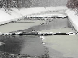 Niske temperature sprečavaju naglo topljenje snijega i poplave