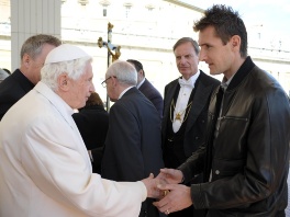 Klose sa papom Benedictom XVI