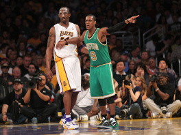 S utakmice LA Lakers - Boston (Foto: AFP)