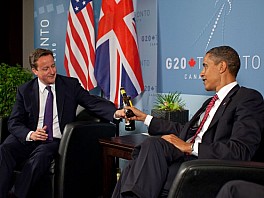 David Cameron i Barack Obama