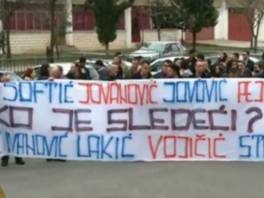 Protesti u Podgorici zbog napada na novinarku (Foto: Al Jazeera Balkans)