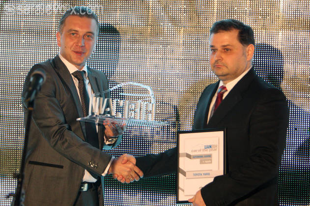 Prilikom preuzimanja nagrade za automobil godine 2012. (Foto: A.Panjeta/Sarajevo-x.com)