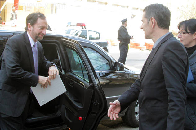 Susret Moona i Imamovića u Tuzli (Foto: Darko Zabuš/Fotoservis)