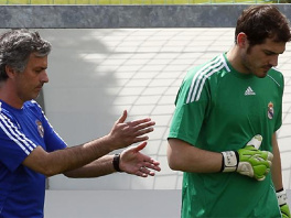 Jose Mourinho i Iker Casillas