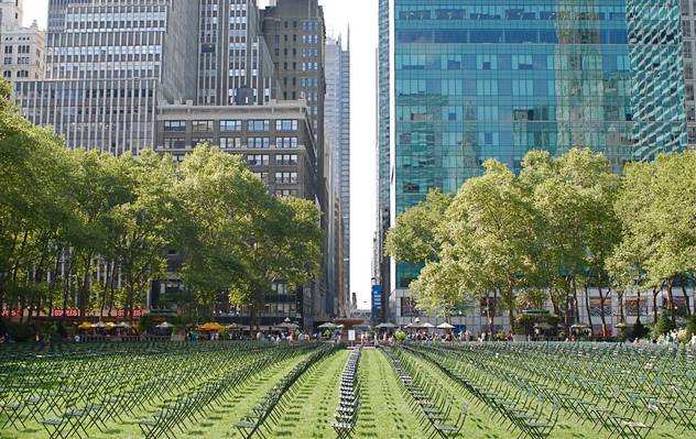 Bryant Park 11. septembra 2011. godine