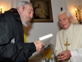 Fidel Castro i papa (Foto: AFP)