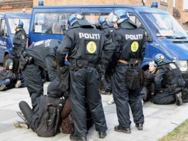 Hapšenja u Arhusu (Foto: AFP)