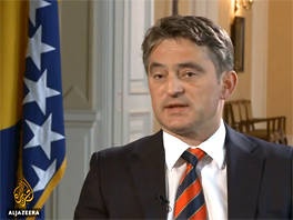 Željko Komšić (Screenshot: Al Jazeera Balkans)
