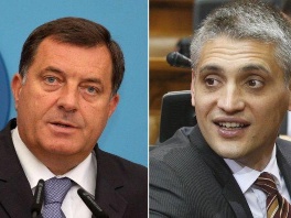 Milorad Dodik i Čedomir Jovanović