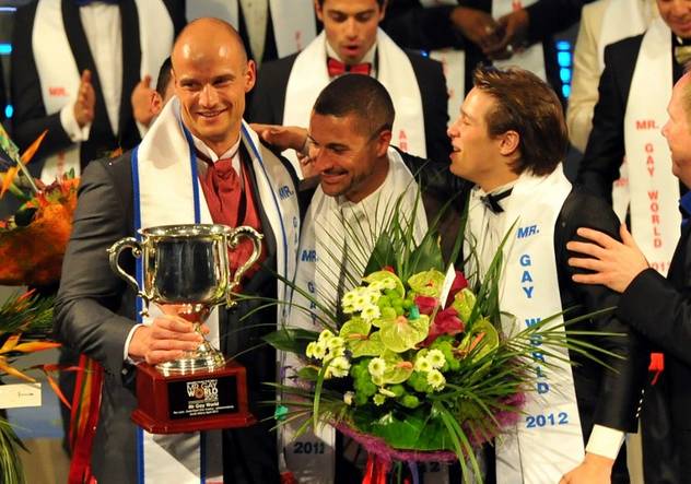 Mister Gay i pratioci (Foto: AFP)