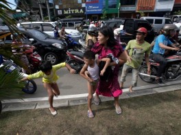 Panika nakon zemljotresa (Foto: AFP)