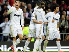 Igrači Reala slave pobjedu (Foto: AFP)