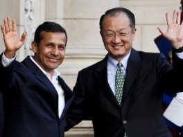 Peruanski predsjednik Ollanta Humala i Jim Yong Kim (Foto: AFP)